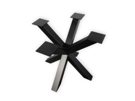 Dubbele X poot eettafel 100 